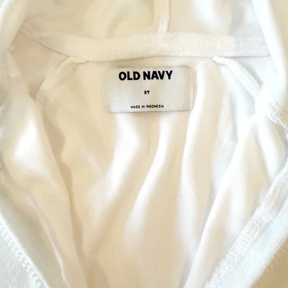 Old Navy 5T Full Zip Swim Coverup - Picture 2 of 6